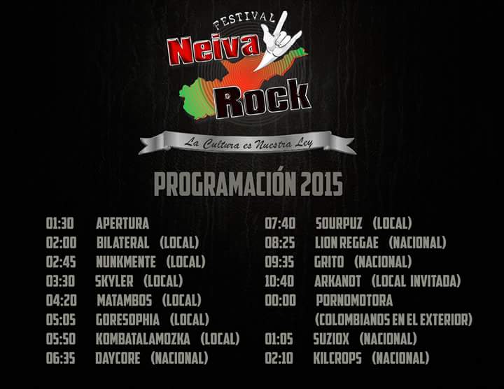 Neiva Rock 2015